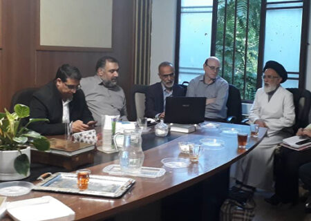 جلسه بنیاد قرآن با حضور آقای دکتر دلشاد عضو مجمع خیرین کشور