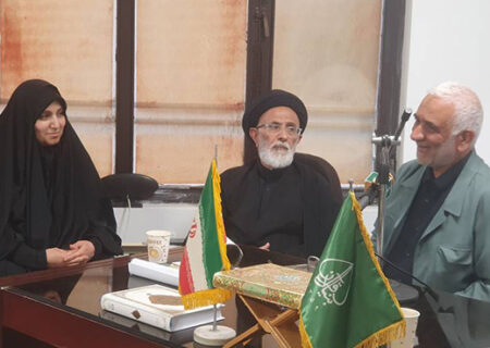 نرجس سلیمانی در نشستِ بنیادِ قرآن