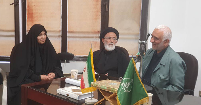 نرجس سلیمانی در نشستِ بنیادِ قرآن